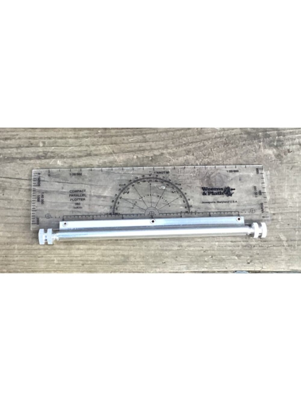 Vintage Weems & Plath Compact Parallel Plotter Item #060 -8 1/8" roller boating